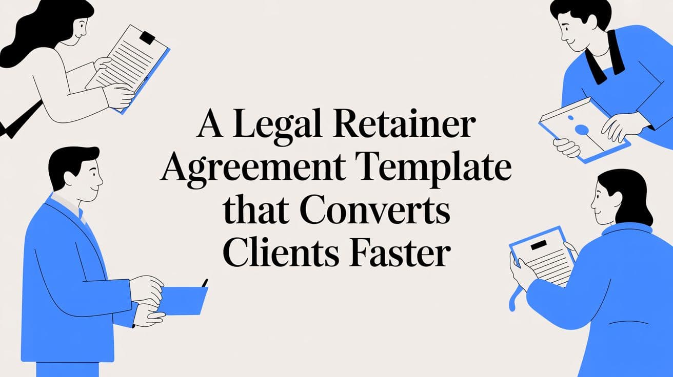 A Legal Retainer Agreement Template That Converts Clients Faster